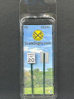 HO-3524-C / Speed Limit 20 mph