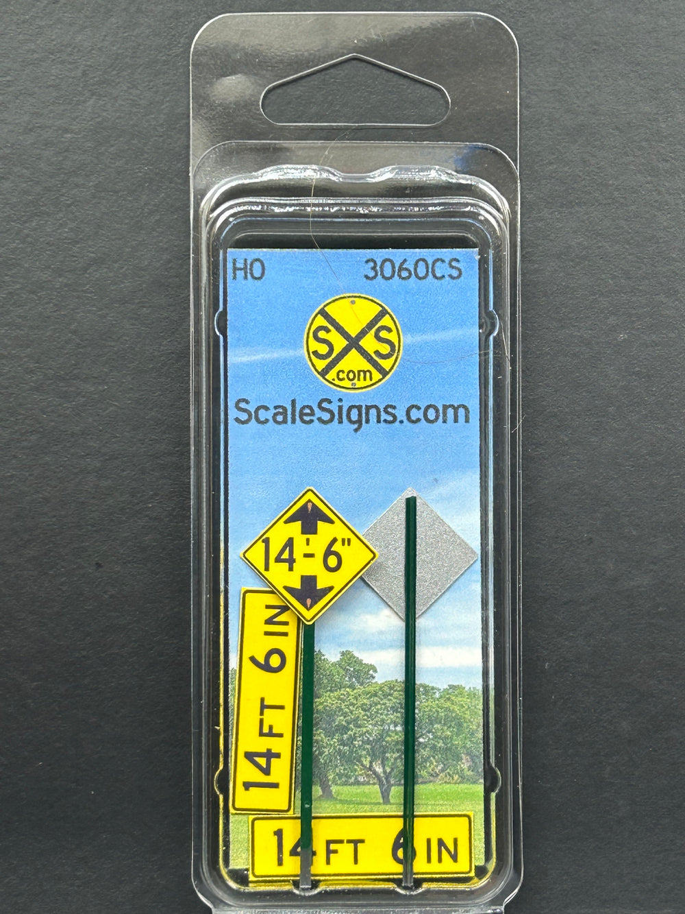 Scale Detailed Model Street and Railroad Signs in 1:87 HO – ScaleSigns.com